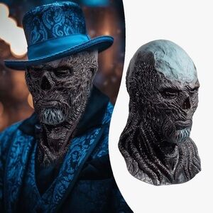 Vecna Scary Mask Latex Creepy Full Head Horror Stranger Things Cosplay Costume